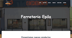 Desktop Screenshot of ferreteriaepila.com